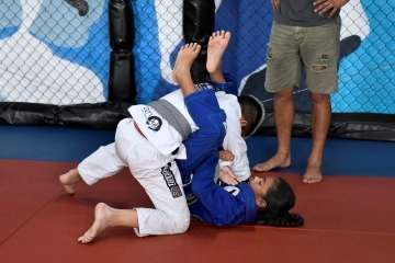 El Club Taz Jinámar participó este sábado en el I Encuentro Joven Brazilian Jiu Jitsu, en la capital grancanaria (Foto TA)